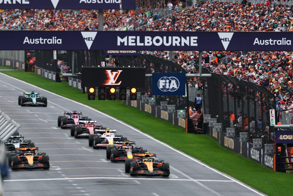 F1 reveló el nuevo procedimiento de salida para el GP de Australia 2026 1 GP de Australia