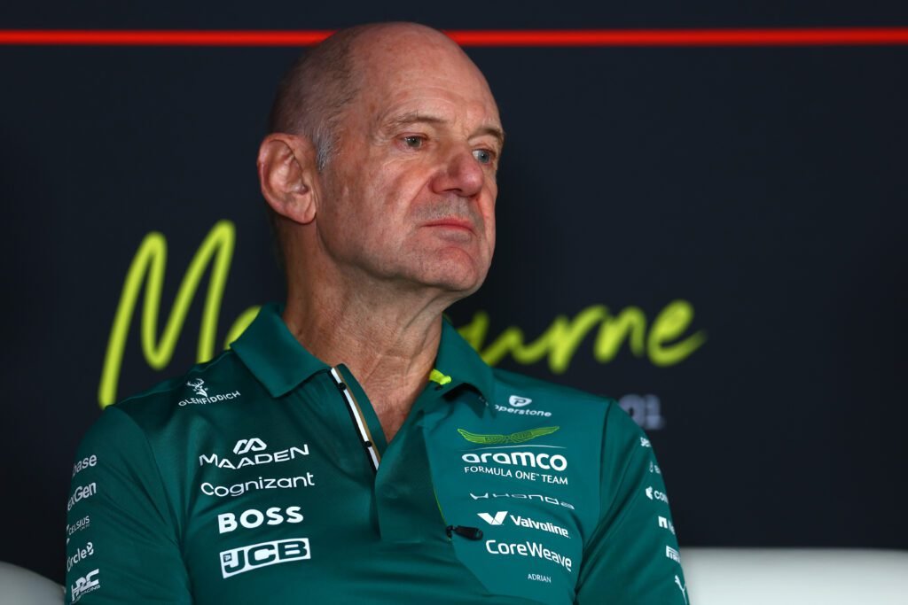 Adrian Newey revela problemas críticos de Aston Martin con el motor Honda 5 f1 grand prix of australia practice 7