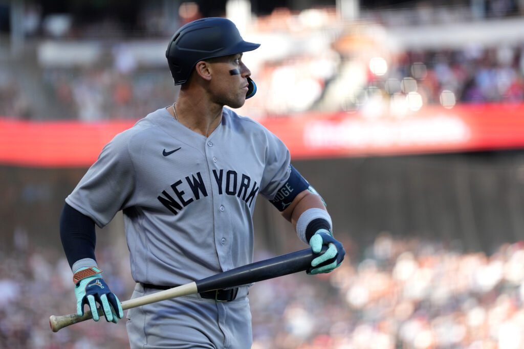 Aaron Judge vive noche oscura pero pero celebra la primera victoria de Yankees en 2026 1 Aaron Judge de Yankees de Nueva York