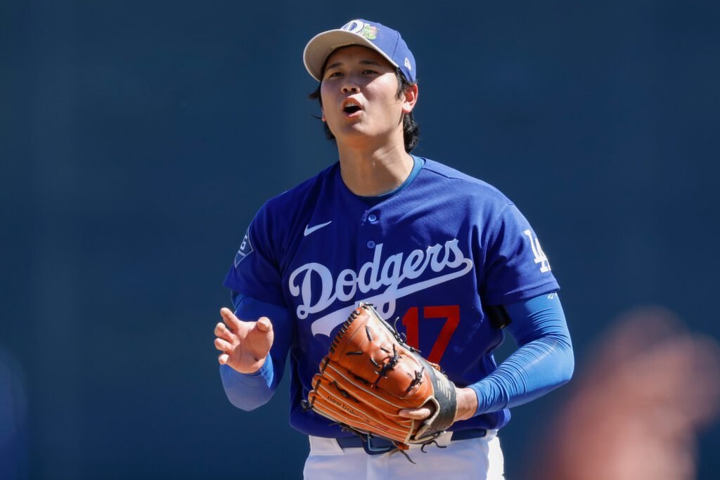 Shohei Ohtani se luce en su primera salida del Spring Training con los Dodgers 10 Shohei Ohtani