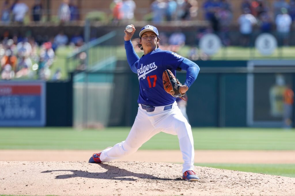 Shohei Ohtani se luce en su primera salida del Spring Training con los Dodgers 1 Shohei Ohtani