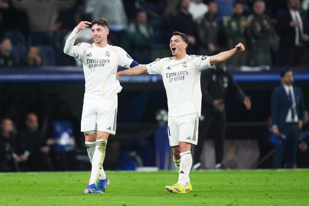 Valverde se luce con hat-trick y acerca al Real Madrid a cuartos de Champions 6 Valverde