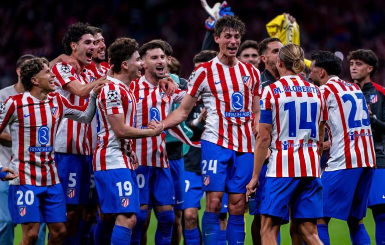 Home 28 Atlético de Madrid eliminó al Barcelona en cuartos de final de la Champions League.
