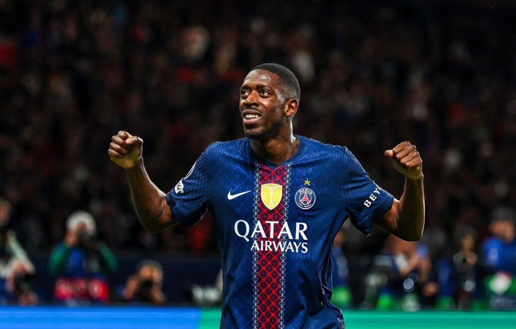 PSG 5-4 Bayern Munich: un homenaje al fútbol 2 Ousmane Dembélé recibió el premio al Jugador del Partido.