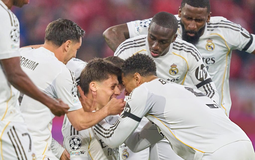 Real Madrid, eliminado por Bayern en un partido épico: ¿terminará 2026 en blanco? 1 Arda Güler anotó doblete para el Real Madrid contra Bayern Munich.