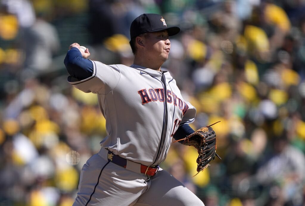 Tatsuya Imai consigue su primera victoria en Grandes Ligas en paliza de Astros 3 Tatsuya Imai