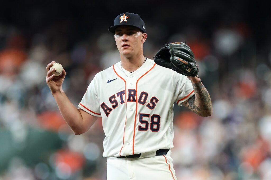 Los Astros de Houston pierden a su as por el mes de abril 5 Astros de Houston pierden a Hunter Brown