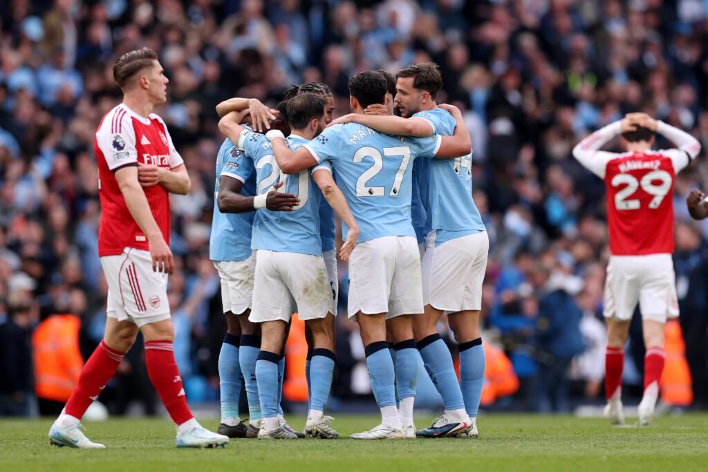 Manchester City vence a Arsenal y sentencia la Premier League 5 Manchester City