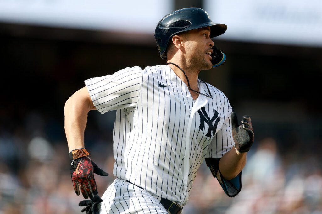 Giancarlo Stanton roba su primera base con los Yankees desde 2020 1 Giancarlo Stanton roba su primera base desde 2020