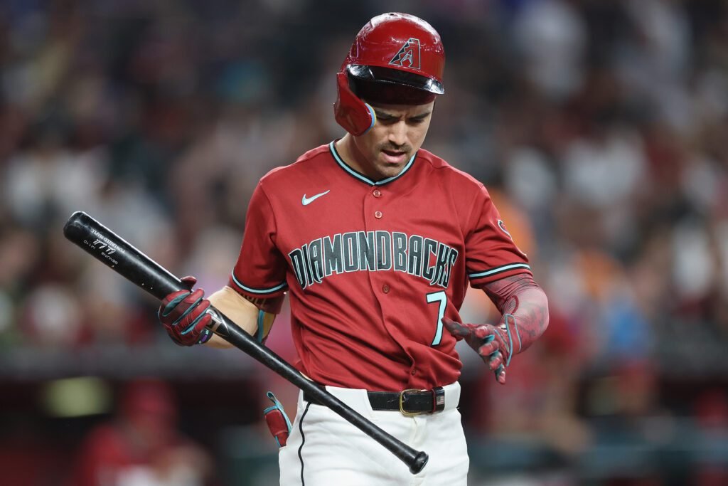 Corbin Carroll preocupa a los Diamondbacks al salir lesionado ante Toronto 9 Corbin Carroll sale lesionado ante Toronto