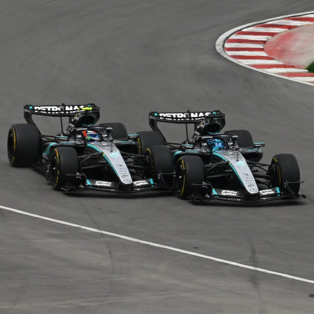 Guerra en Mercedes: Russell vence a Antonelli en la sprint de Canadá 1 Russell