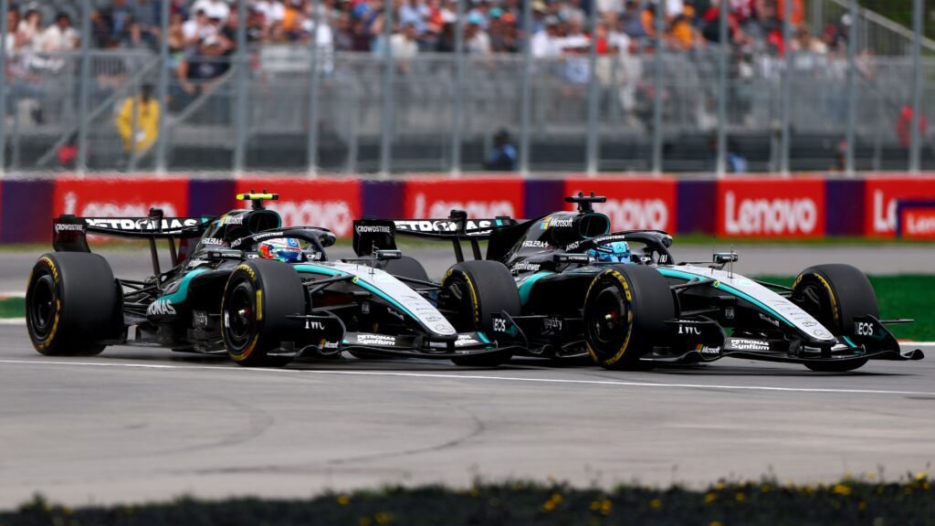 Guerra en Mercedes: Russell vence a Antonelli en la sprint de Canadá 5 Russell