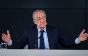 Home 21 Florentino Pérez, presidente del Real Madrid.