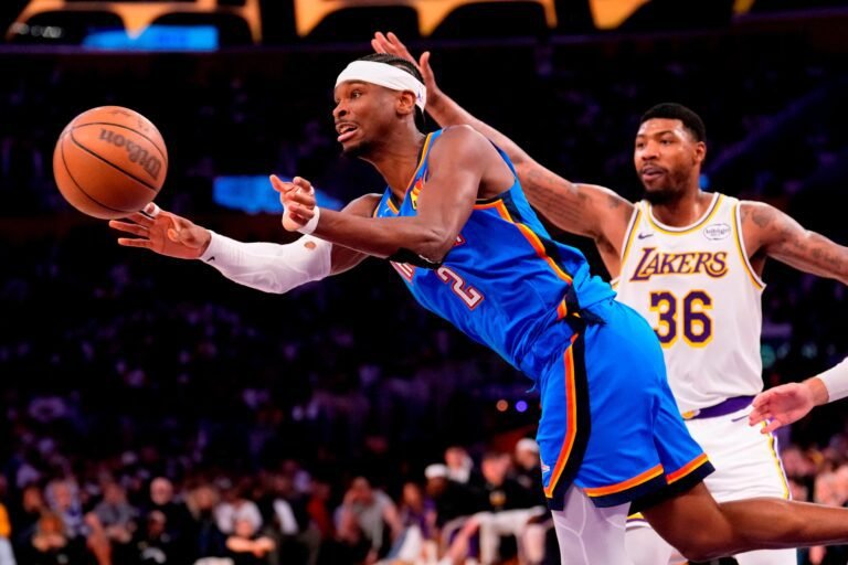 Home 28 Thunder vs Lakers