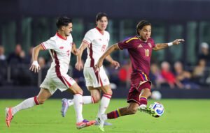 Telasco Segovia, una de las figuras de la Vinotinto.