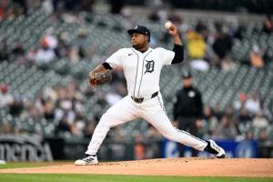 Framber Valdez suspendido por 5 juegos por pelotazo a Trevor Story