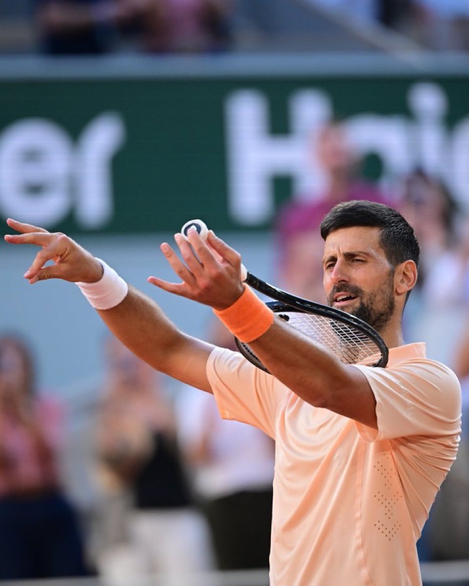Djokovic igualó récord histórico de Federer en Roland Garros 2026 1 djokovic 1
