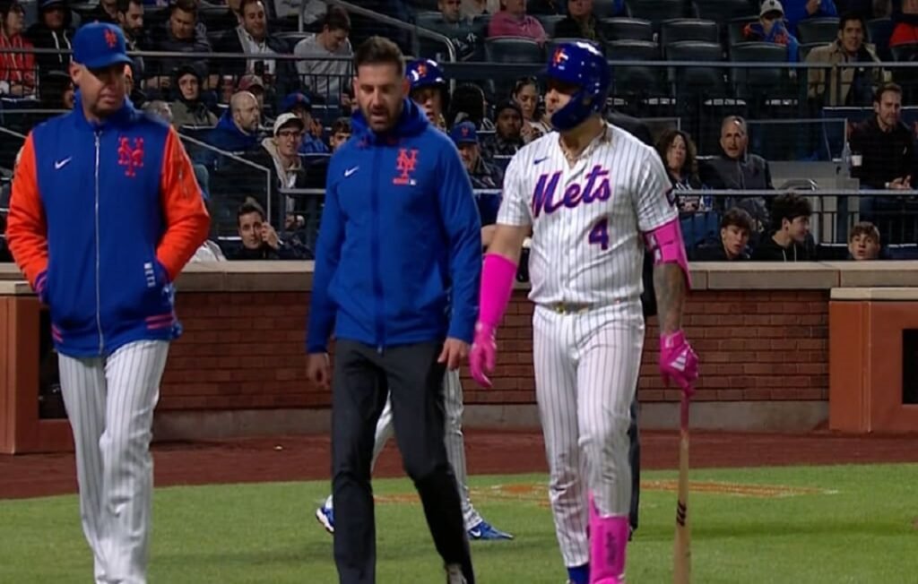 MLB: Francisco Álvarez sale del encuentro por una nueva lesión 1 Francisco Álvarez