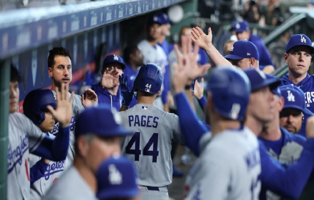 MLB: Andy Pages lideró paliza de los Dodgers con tres bambinazos 3 Andy Pages