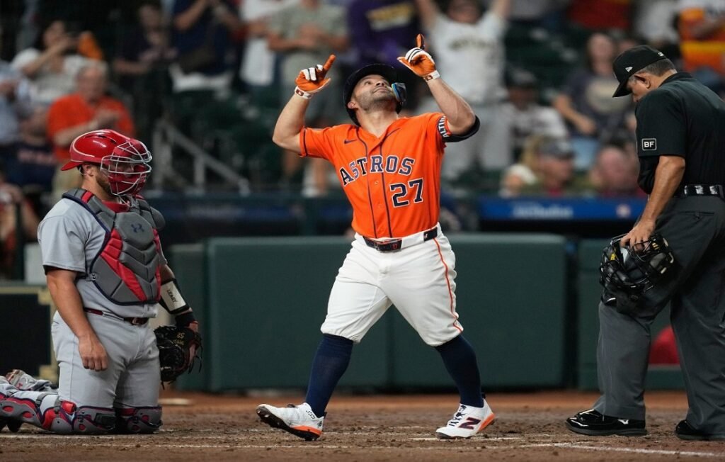 MLB: José Altuve consiguió un nuevo hito en paliza de los Astros 6 José Altuve