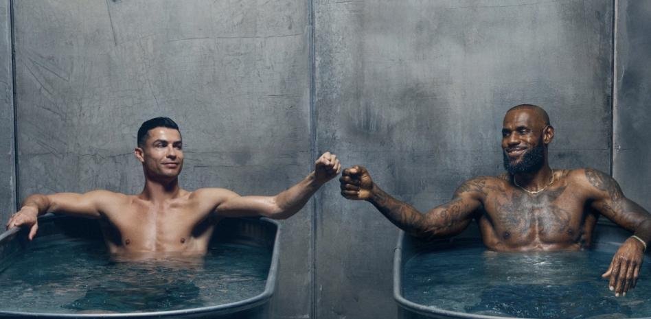 Nike reúne a LeBron y Cristiano en campaña para calzado de recuperación física 4 Cristiano Ronaldo y LeBron James