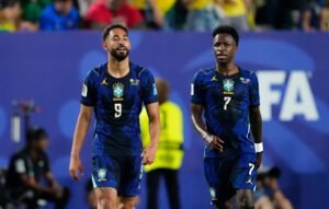 Home 21 Matheus Cunha y Vinicius Júnior brillaron en la victoria de Brasil sobre Haití.