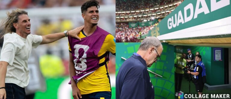 Home 27 Sebastián Beccacece y Marcelo Bielsa, cara y cruz con Ecuador y Uruguay en el Mundial.