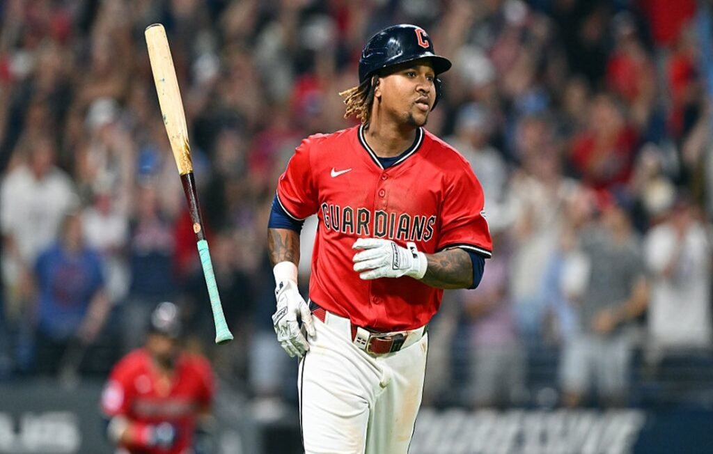MLB: Cleveland sufrió un duro golpe tras perder indefinidamente a José Ramírez 1 José Ramírez