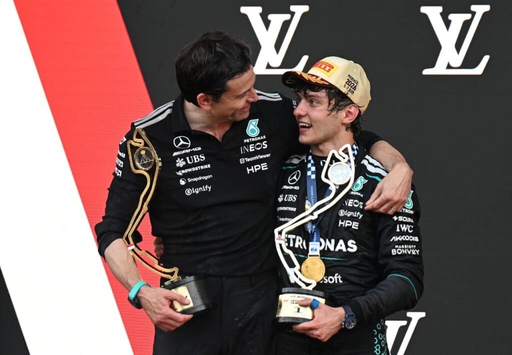 F1: Ganadores y perdedores del GP de Mónaco 2026 1 Antonelli