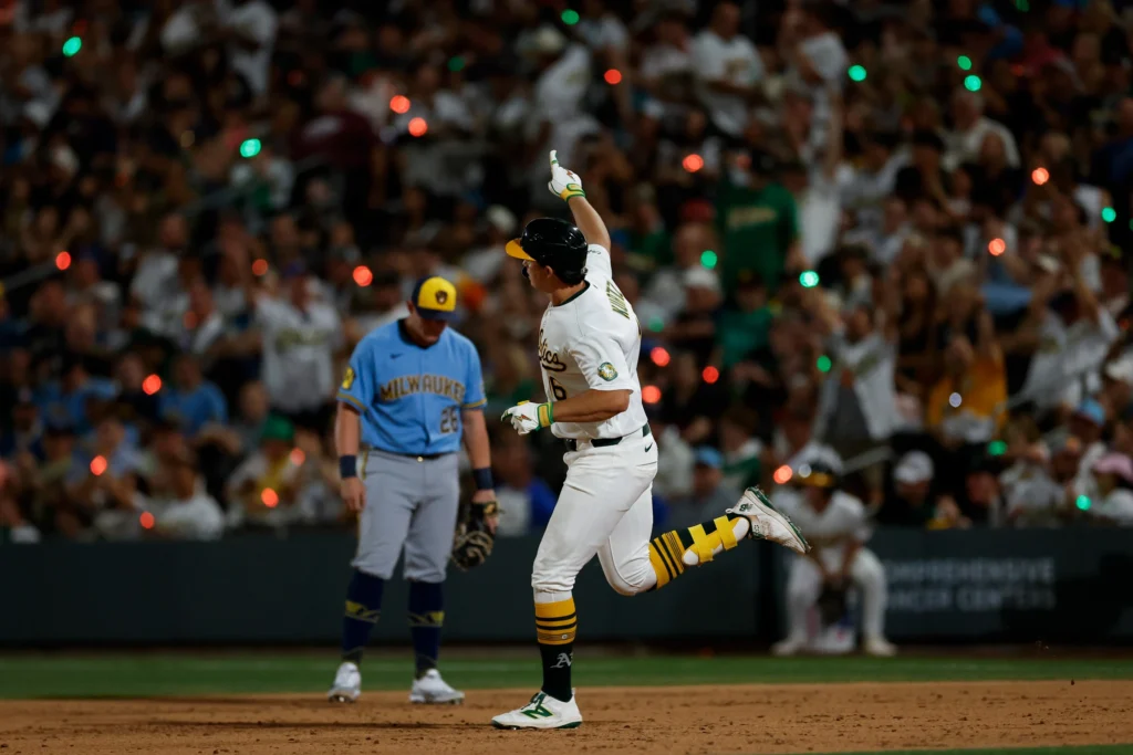 Así fue el juego histórico de 11 HR entre Cerveceros de Milwaukee y Atléticos en Las Vegas 2 descarga 2 2