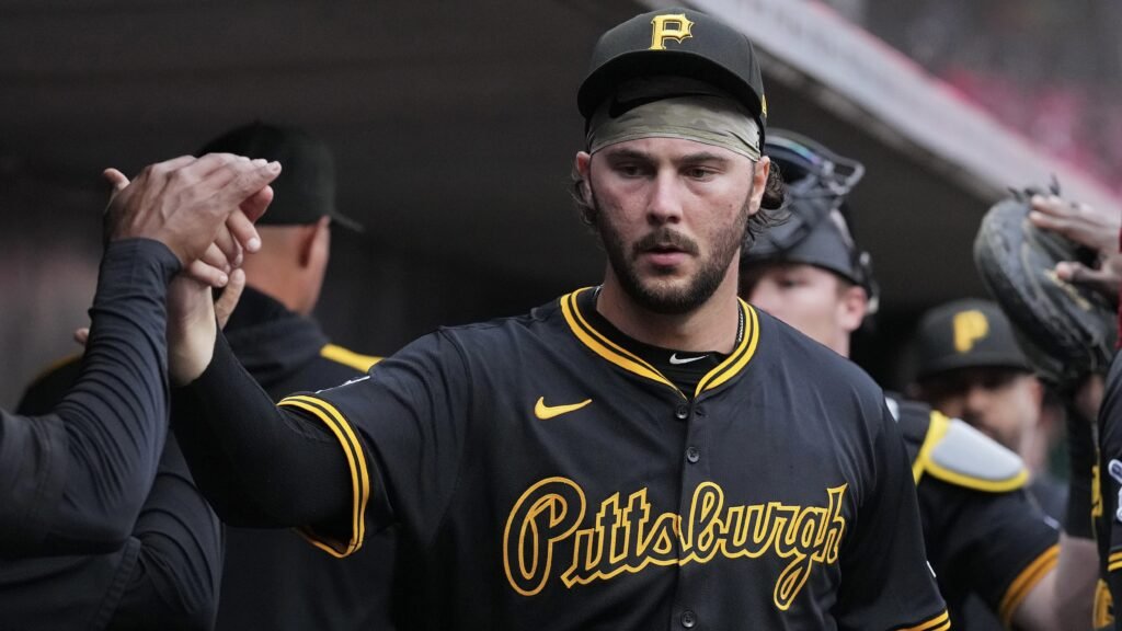 Paul Skenes y su "bajón" silencioso 1 Paul Skenes permitió tres carreras este miércoles contra Astros