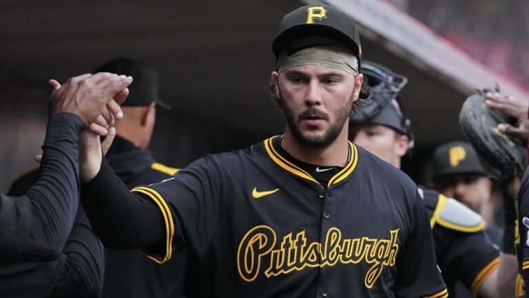 Home 31 Paul Skenes permitió tres carreras este miércoles contra Astros