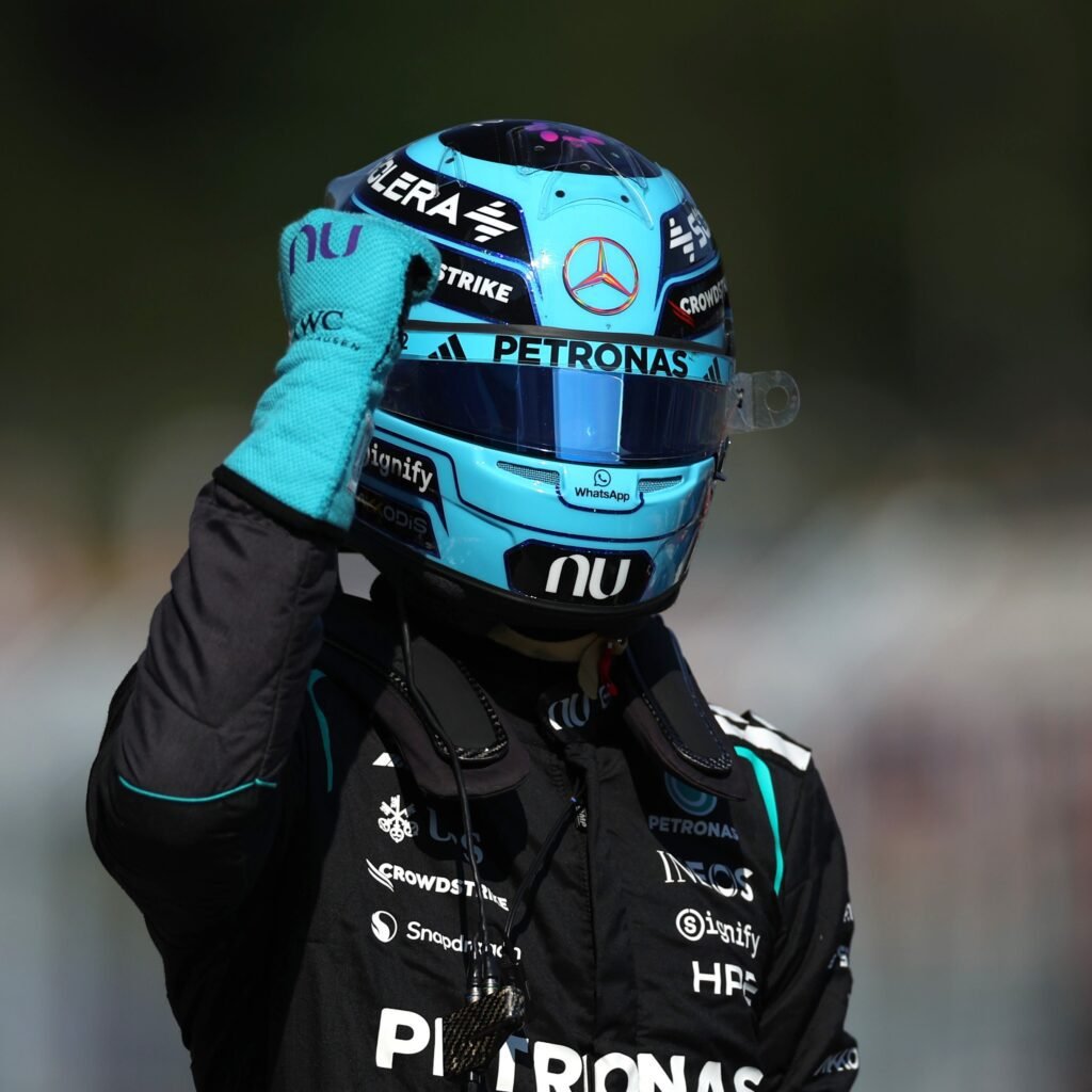 Russell le arrebató la pole a los Ferrari en el GP de Austria 2026 1 Russell