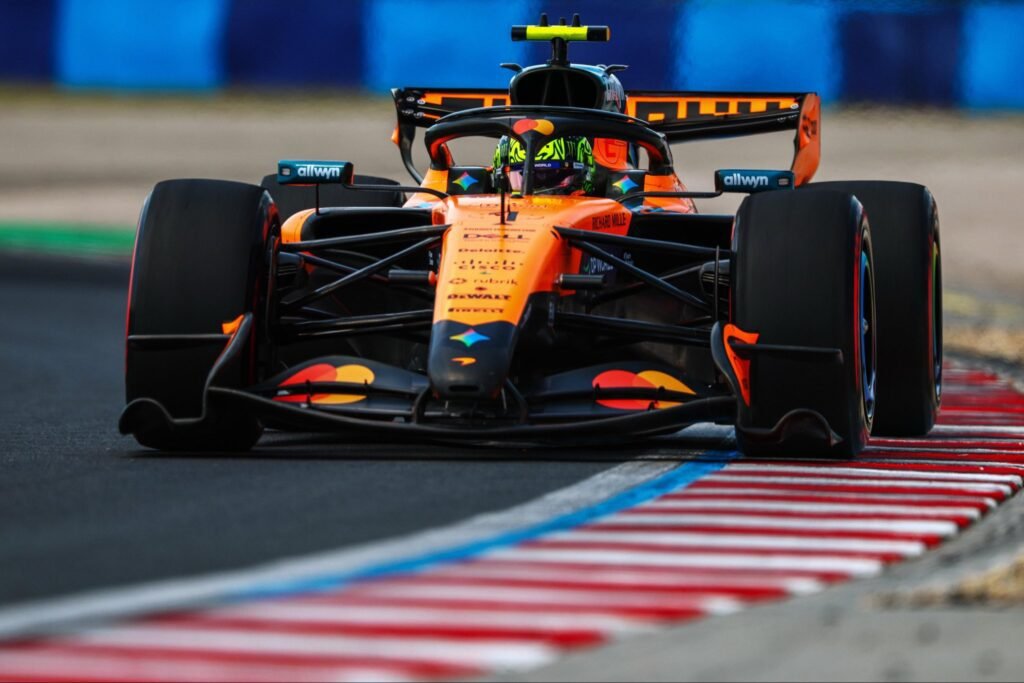 Norris le arrebata la pole a Hamilton en Hungría 2026 5 HOFECHhXQAAP1ai