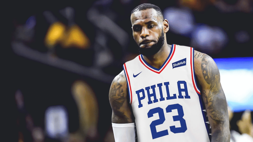 LeBron James firma con los Philadelphia 76ers por dos temporadas 9 LeBron James (Philadelphia Sixers)