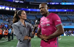 Home 25 Salomón Rondón luego del Juego de Estrellas.