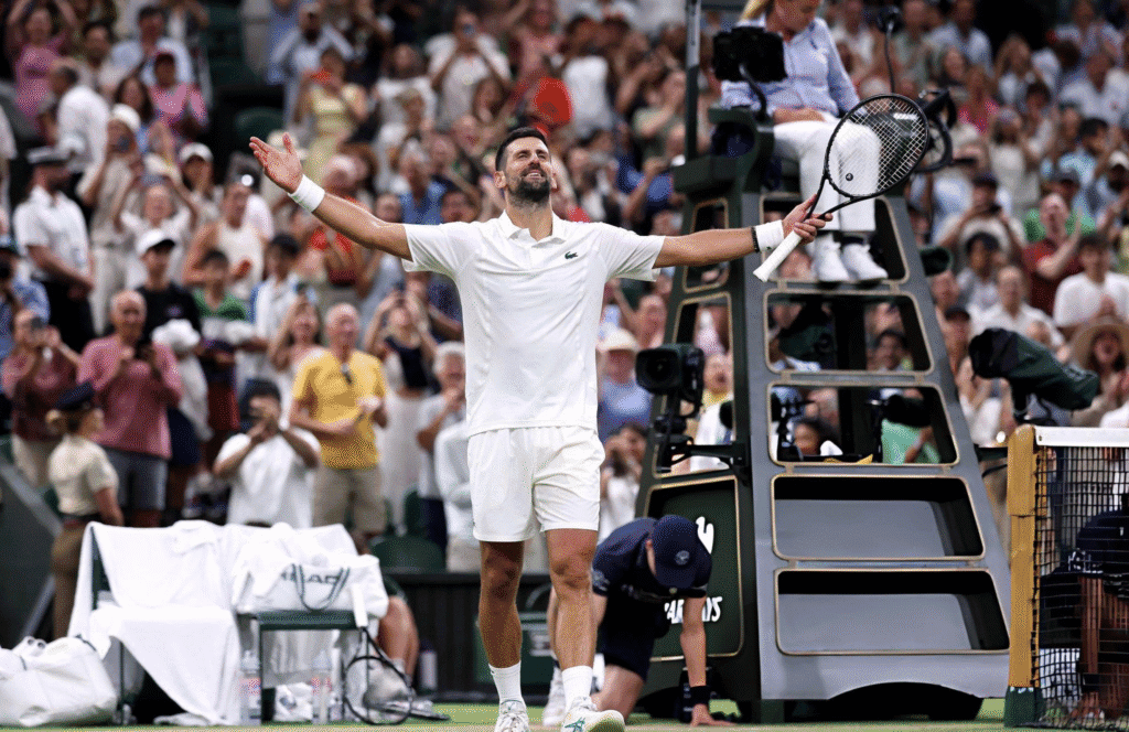 Djokovic sigue vigente a sus 39 años y jugará semis en Wimbledon 1 image 20