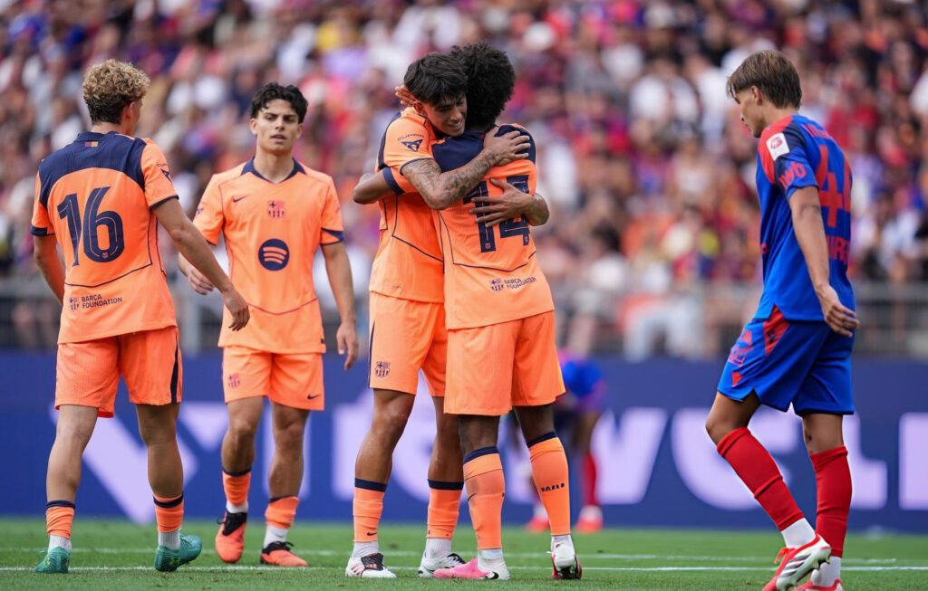 Rodri llega al Barcelona por 75 millones de euros 1 Barcelona derrotó 5-2 al Basel este domingo.