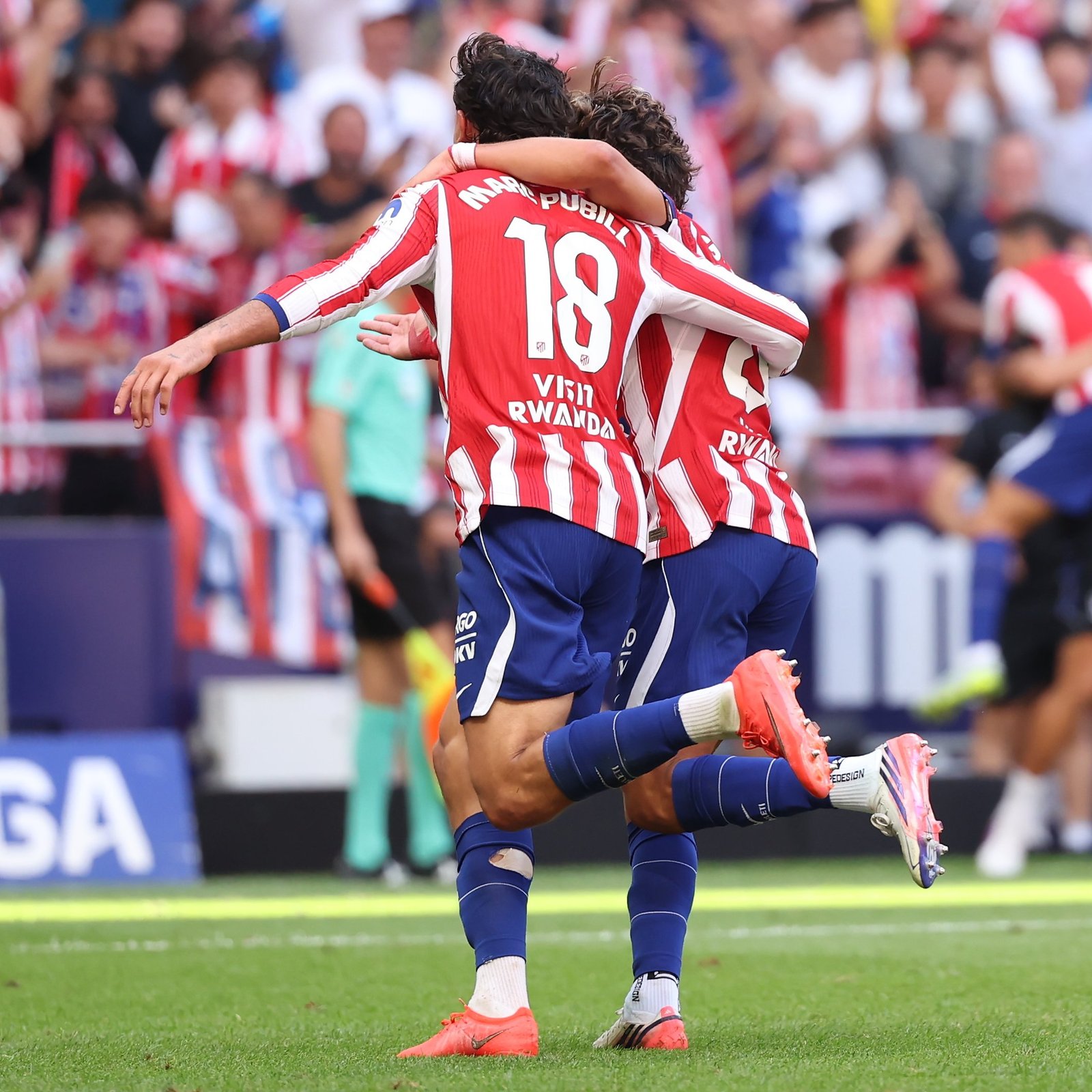 Tropiezo del Atlético de Madrid en su primer choque contra uno de los grandes de La Liga 1 HQa8ni3XYAAOlwq