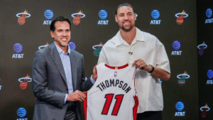 Home 23 Klay Thompson Miami Heat