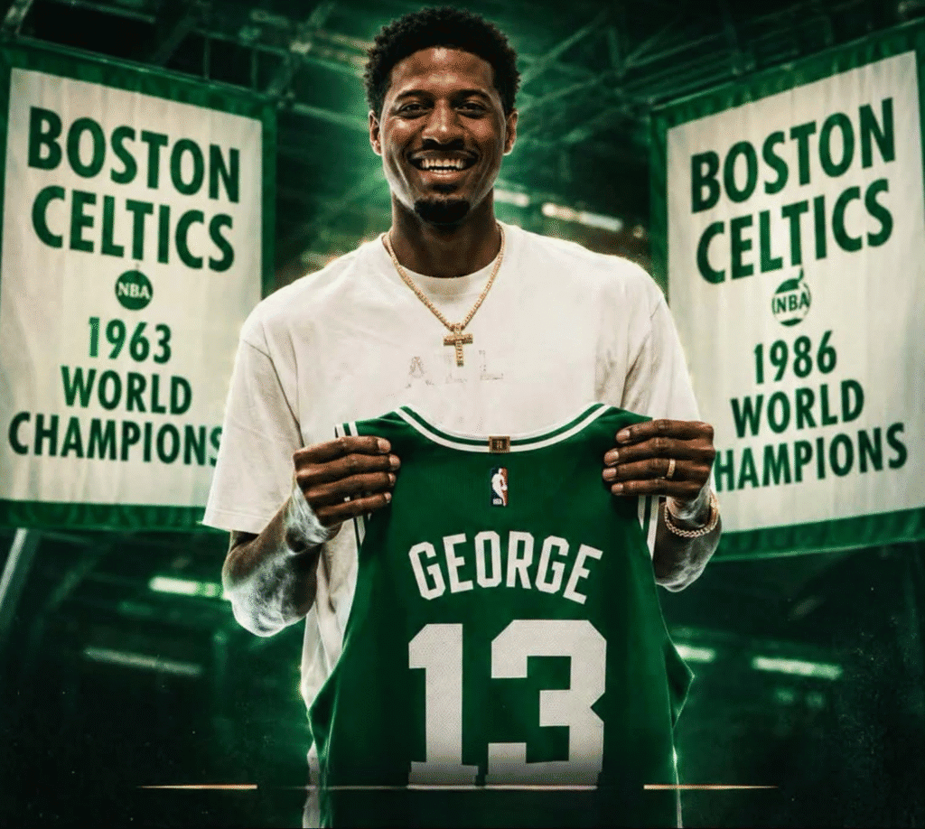 Paul George confirma su entusiasmo tras incorporarse a los Boston Celtics 7 Paul George (Boston Celtics)