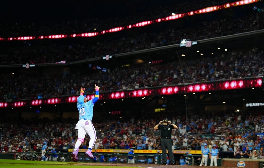 MLB: Ronald Acuña Jr acercó a los Braves al banderín de la División Este 1 Ronald Acuña Jr