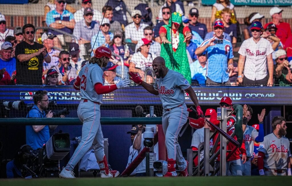 MLB: Phillies vino de atrás para vencer a Braves y llevar la Serie de Comodines a un Juego 3 1 Philadelphia Phillies