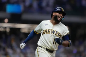 Home 23 Jackson Chourio le dio la victoria número 90 a Milwaukee en 2026