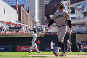Home 23 Aaron Judge lesionado no estará en la Serie del Comodín