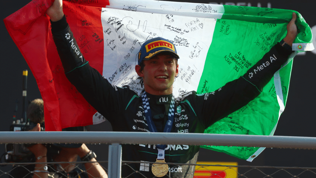 Antonelli y su triunfo en Italia: "Un sueño hecho realidad" 1 Antonelli