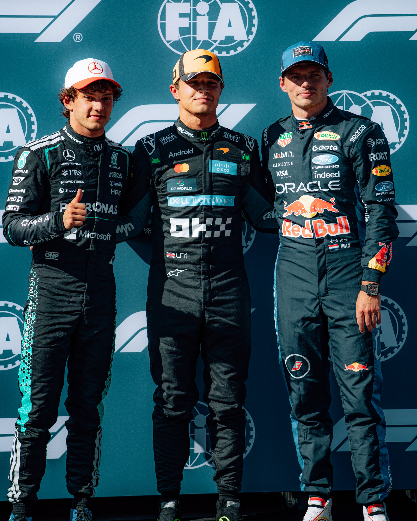Lando Norris sorprendió con pole en Madring 1 Norris