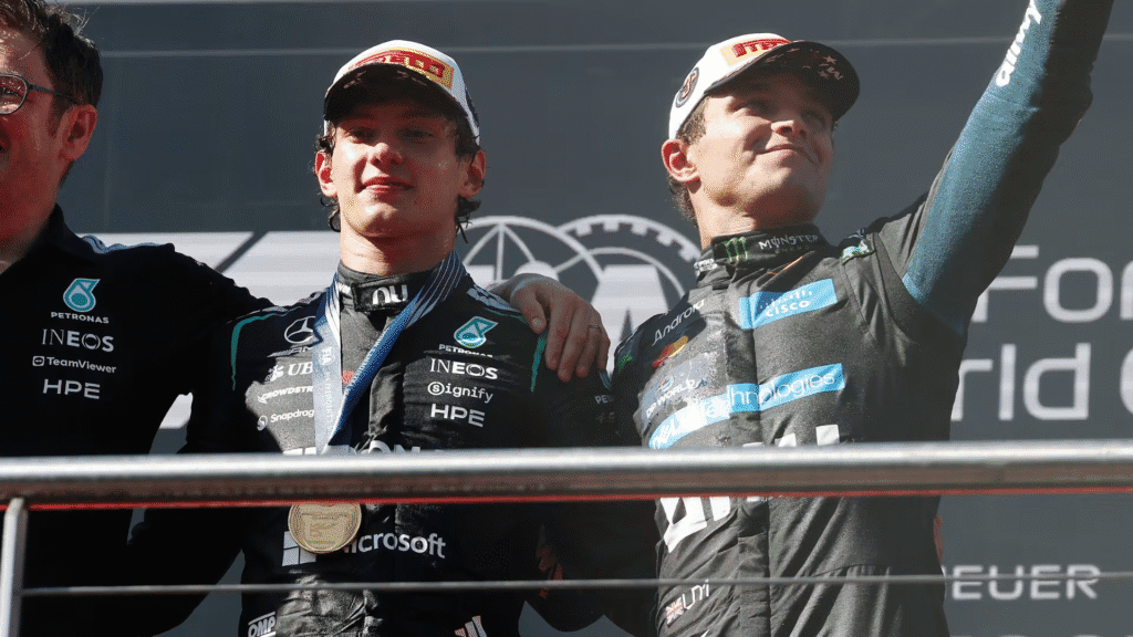 Antonelli cree que Norris debería haber ganado en Madrid 1 Antonelli