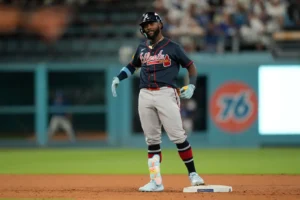 Michael Harris II se lució con los Bravos de Atlanta ante Dodgers