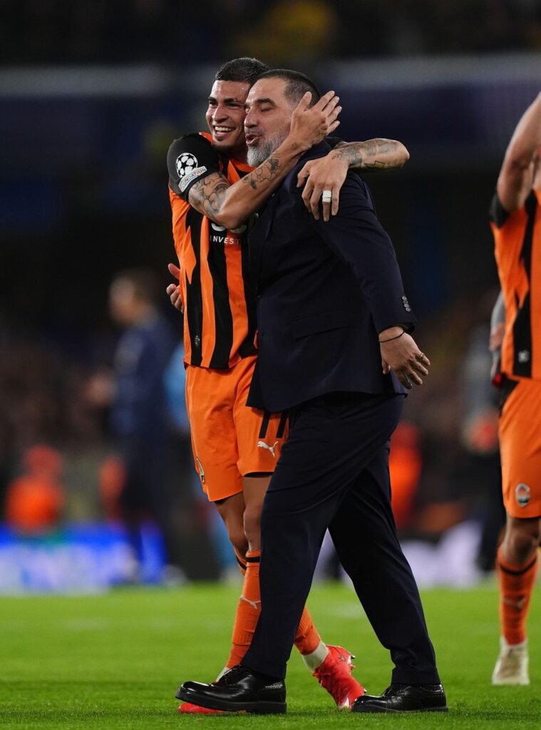 ¡Gleiker Mendoza sigue inspirado en la Champions League! 1 Gleiker Mendoza anotó su segundo gol en la Champions League.